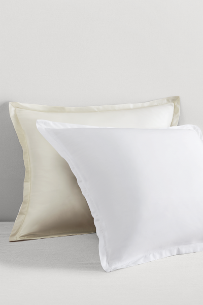 Diamond Quilted Euro Shams vs. Ultra Sateen Euro Shams