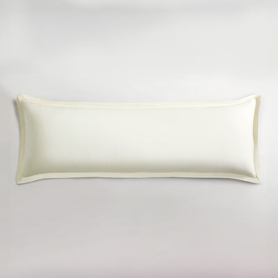 Pure Parima Egyptian Cotton Sateen Body Pillow Sham#color_ivory