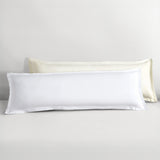 Pure Parima Egyptian Cotton Sateen Body Pillow Sham#color_ivory