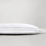 Pure Parima Egyptian Cotton Sateen Body Pillow Sham#color_white