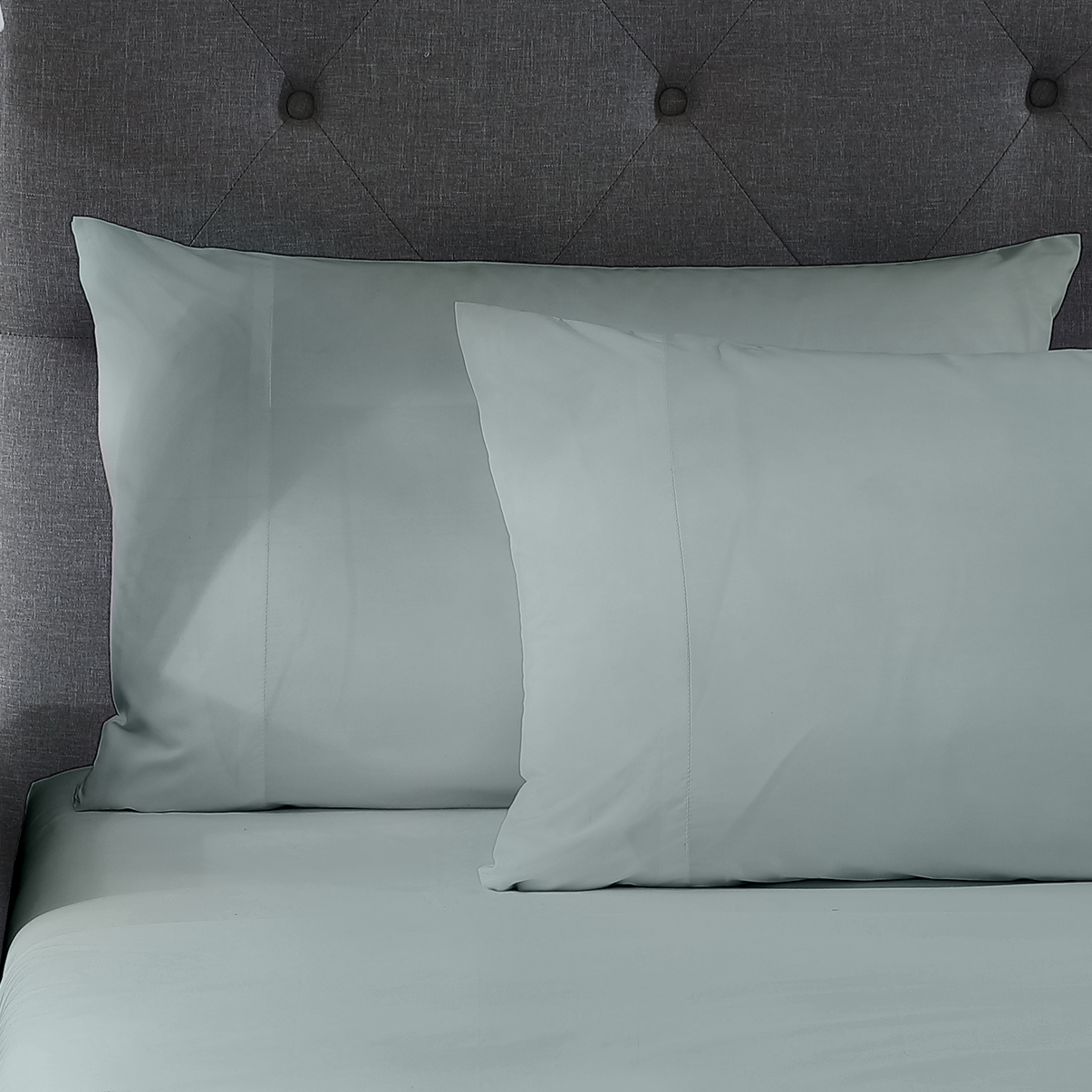 Pure Parima Egyptian Cotton Sheets Ultra Percale Pillowcase Set | Hotel Collection#color_salt