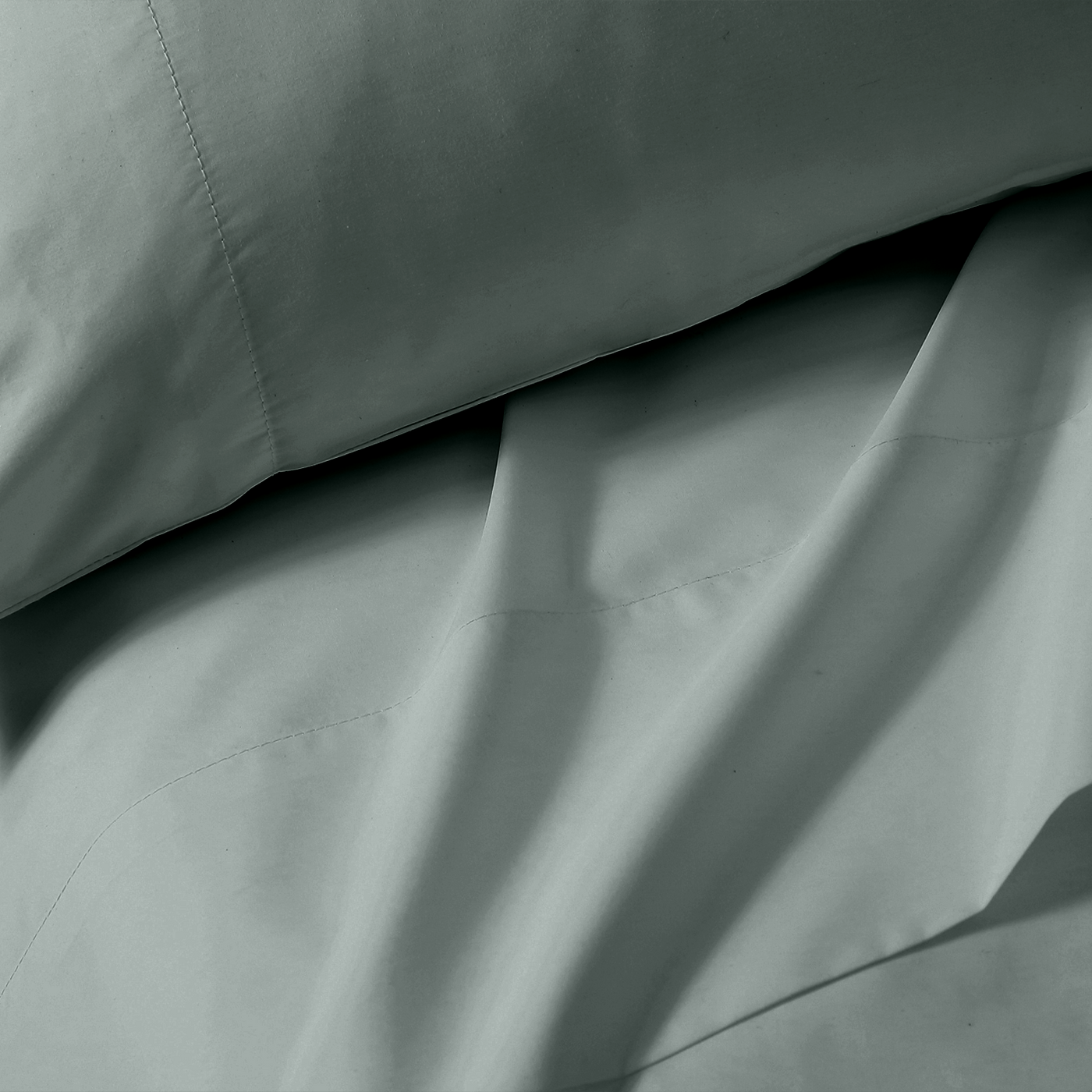 Pure Parima Egyptian Cotton Sheets Ultra Percale Duvet Cover Set#color_salt