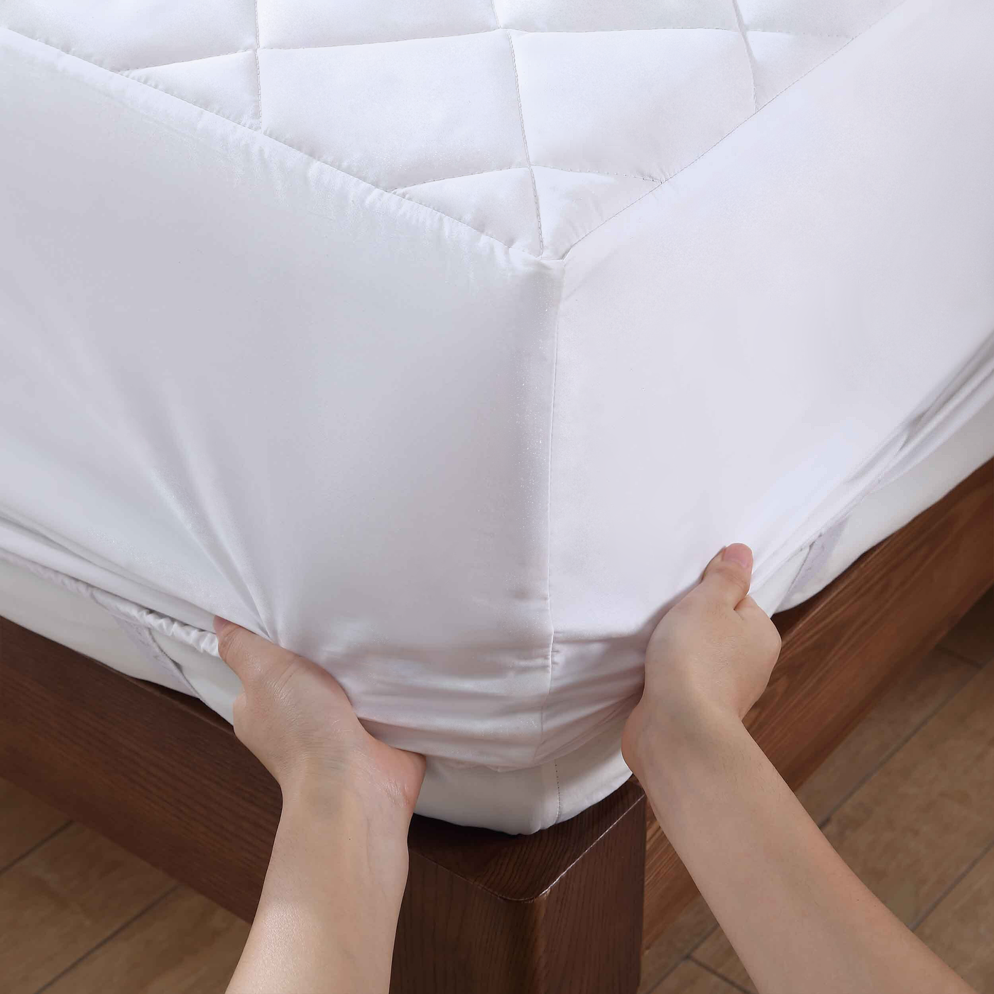 pure parima egyptian cotton mattress protector