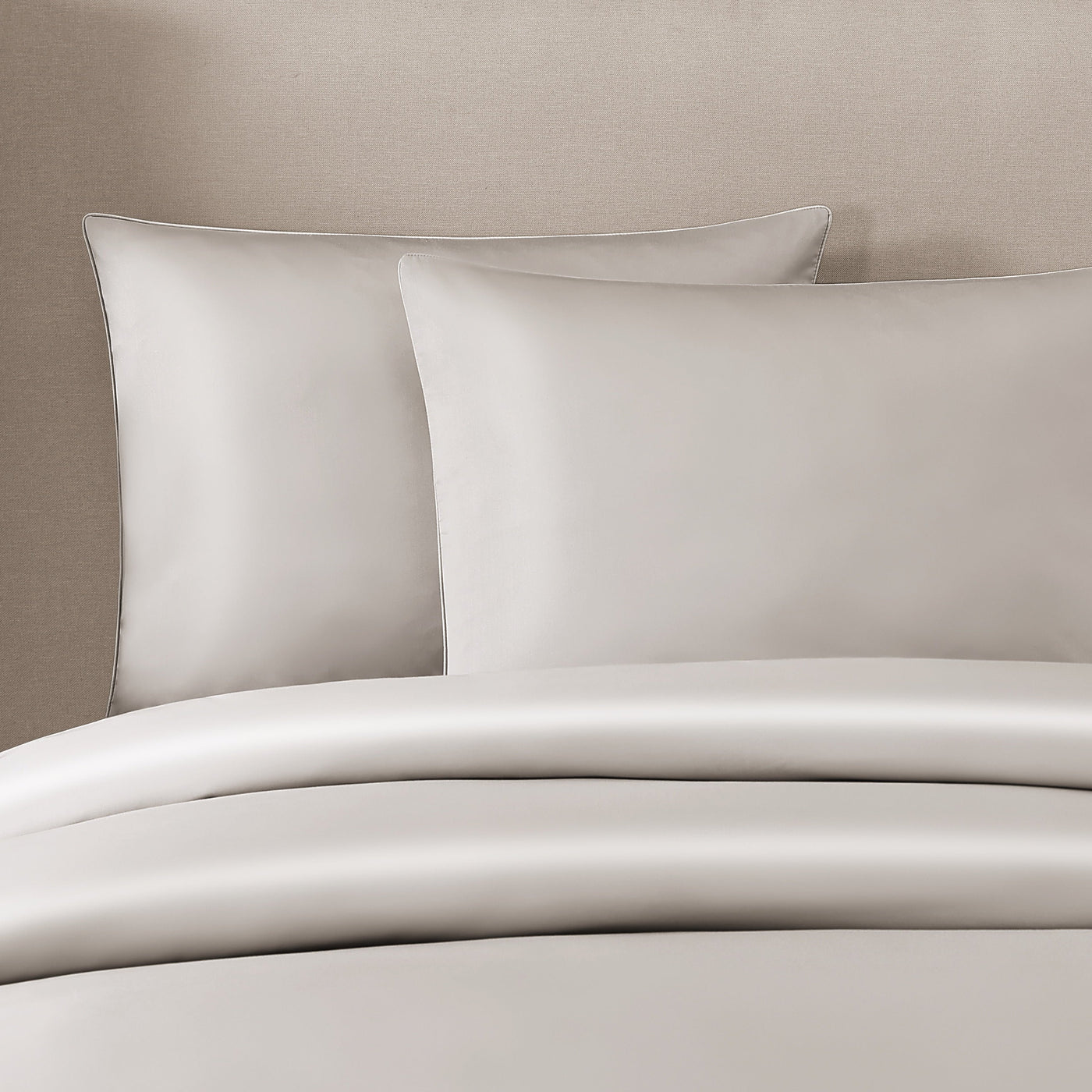 Pure Parima Silken Sateen | Giza Egyptian Cotton Silk Tencel#color_oyster