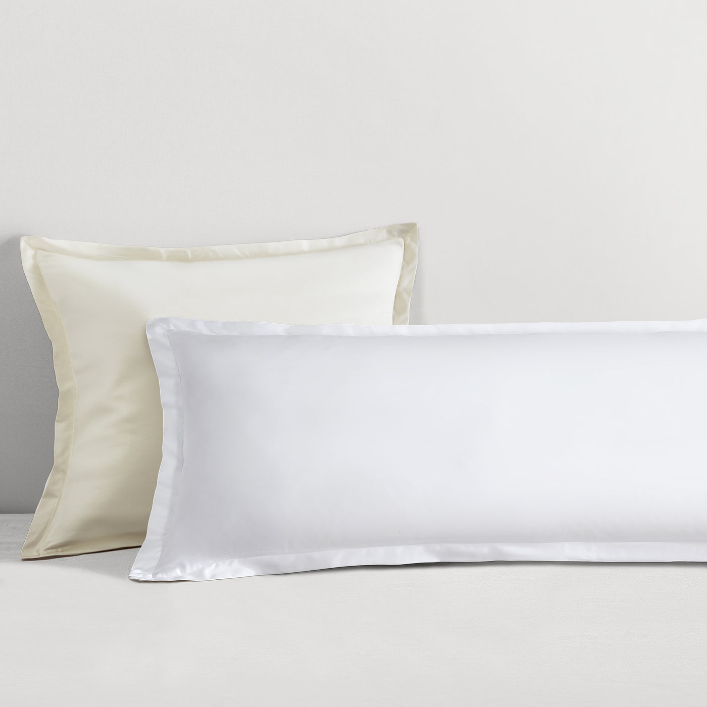 Pure Parima Egyptian Cotton Sateen Euro Sham #color_ivory