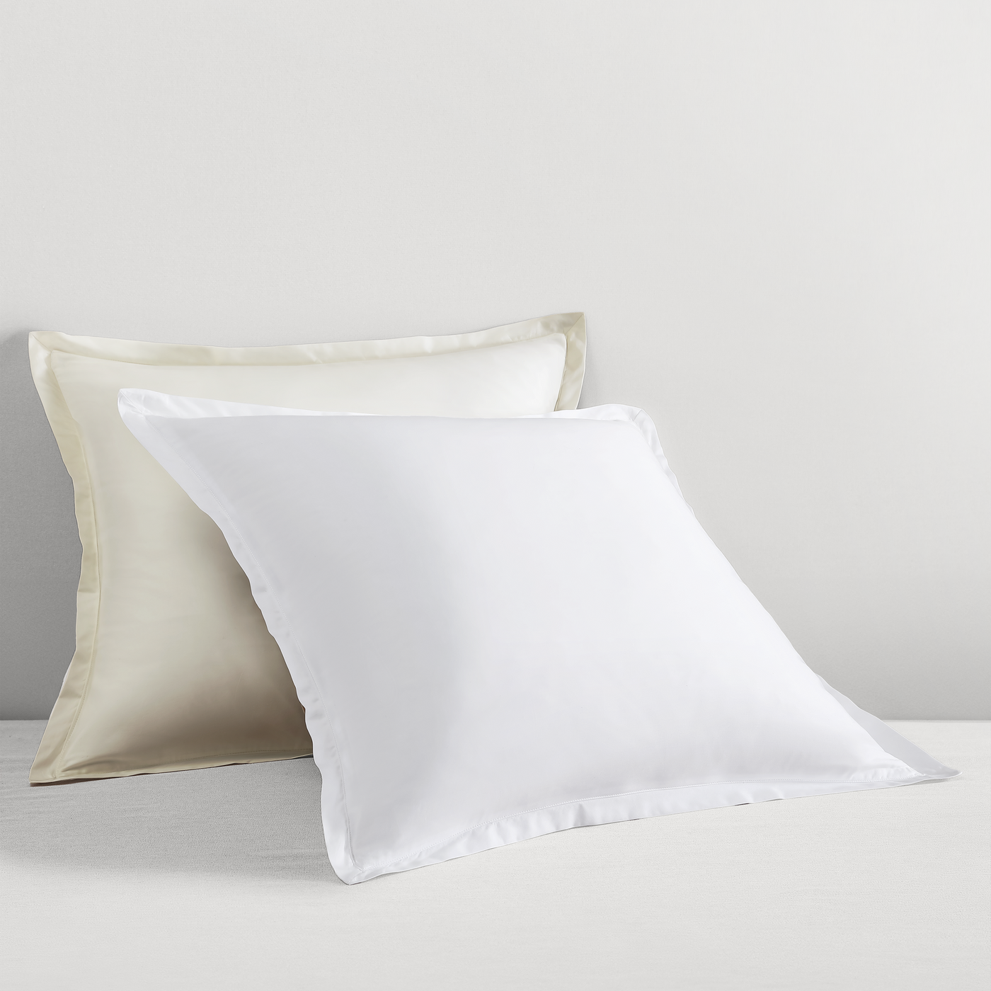 pure parima egyptian cotton percale euro sham#color_bone