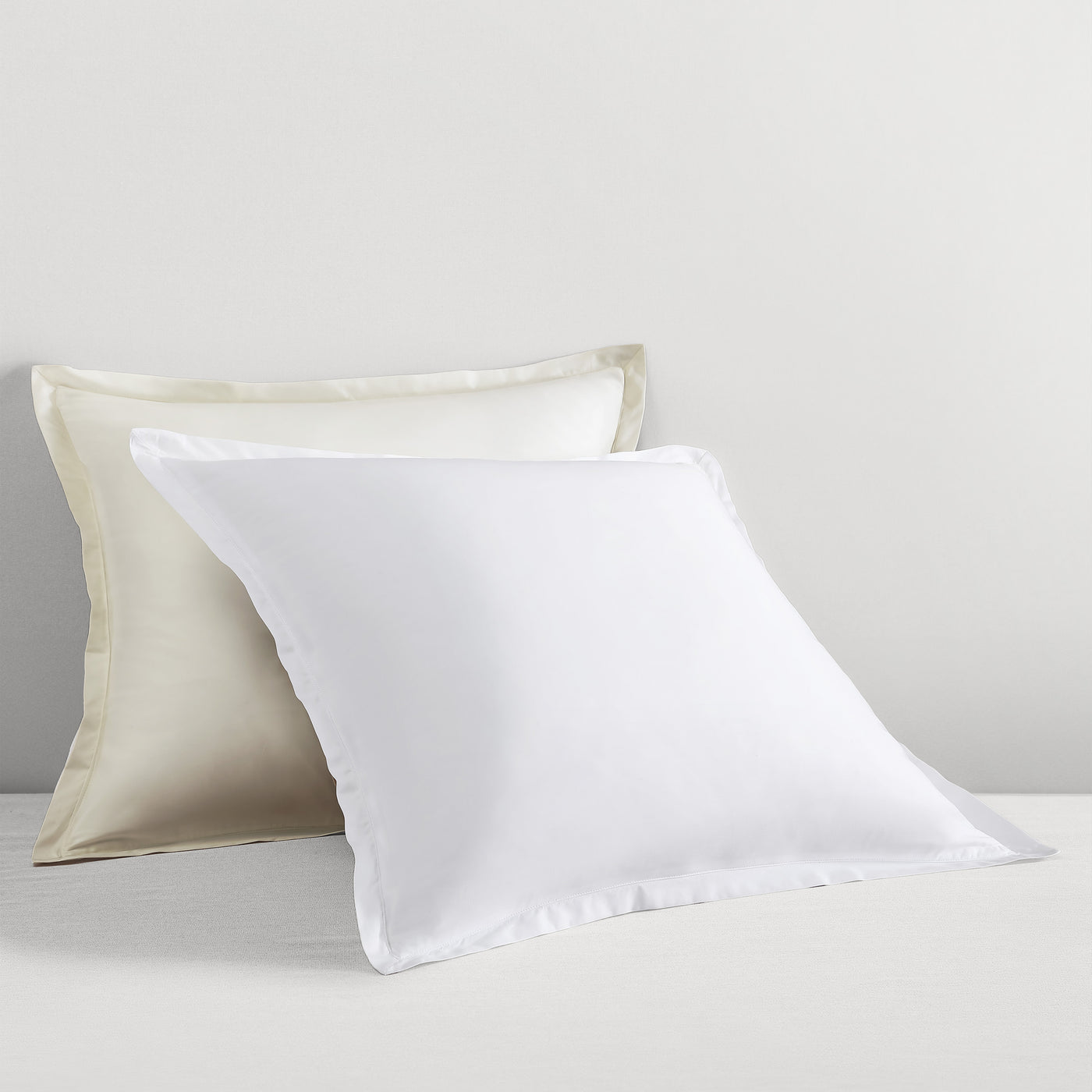 Pure Parima Egyptian Cotton Sateen Euro Sham #color_ivory