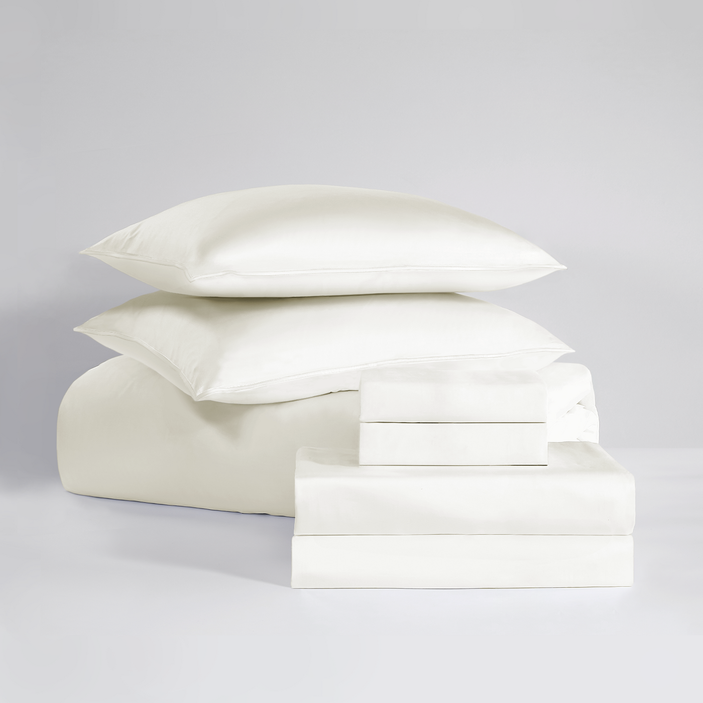 Pure Parima Silken Sateen | Giza Egyptian Cotton Silk Tencel#color_shell