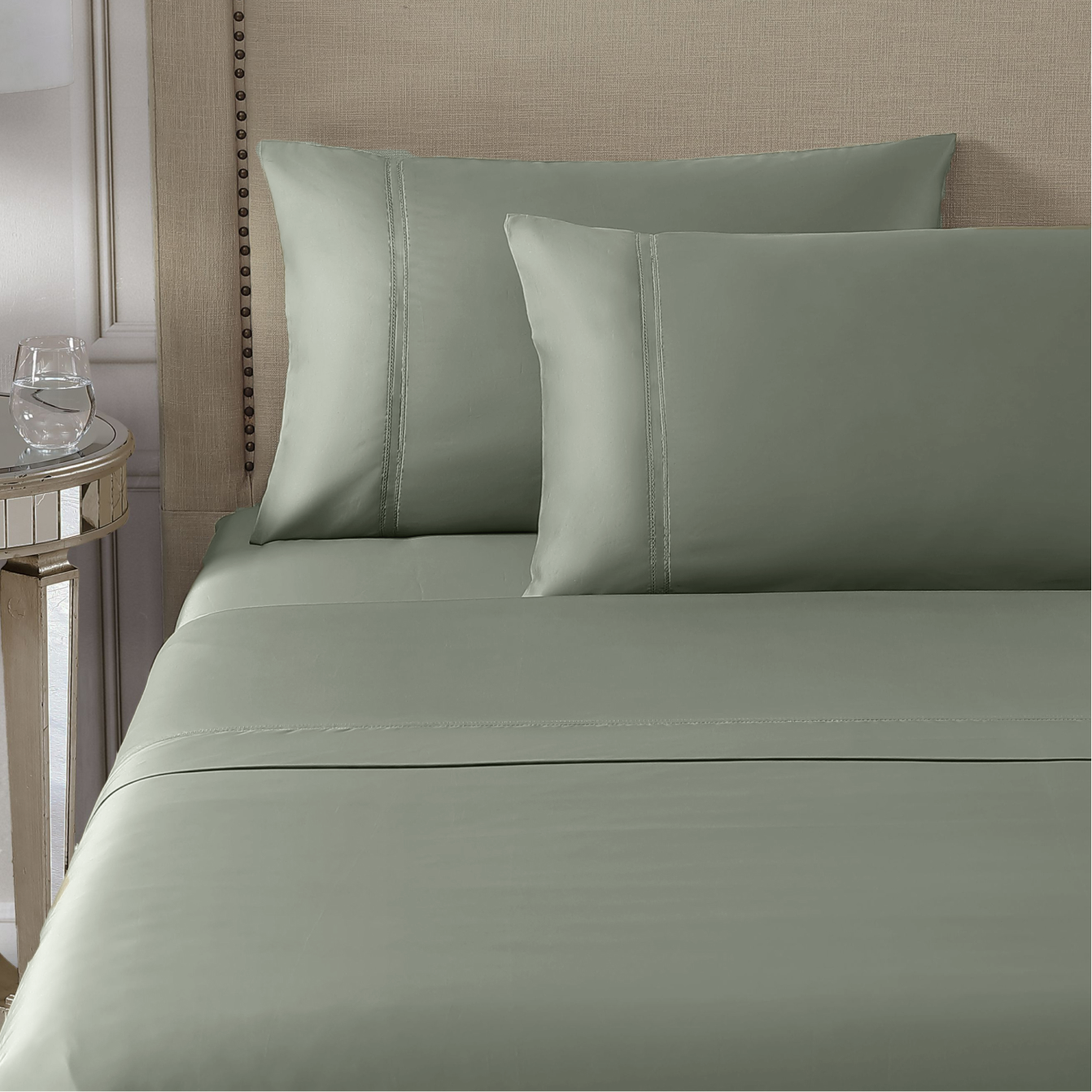 Pure Parima Egyptian Cotton Sheets Yalda Sheet Set | 100% Giza Egyptian Cotton#color_meadow