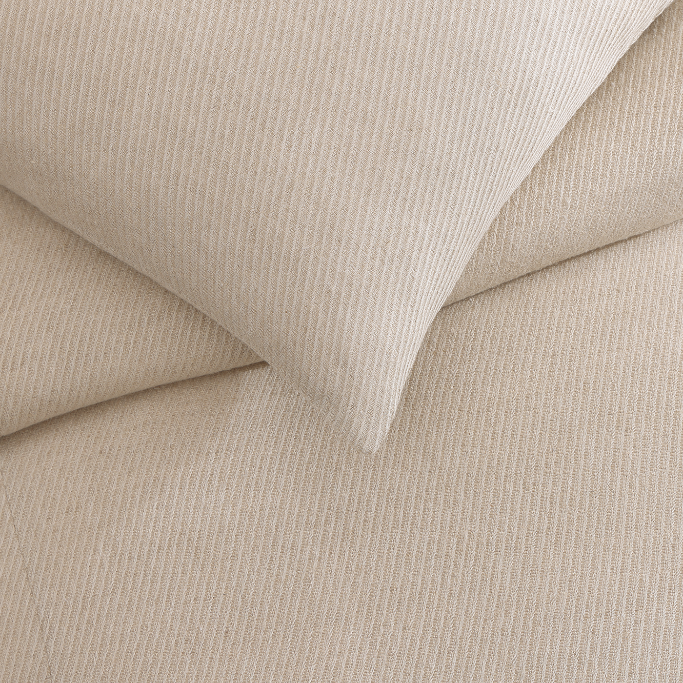 pure parima textured linen duvet cover 