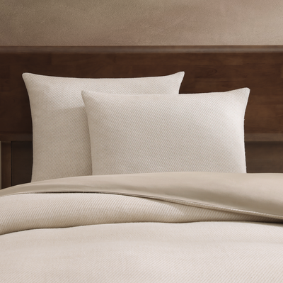 pure parima textured linen duvet cover 