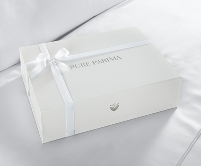 Silken Sateen Sheet Set Pure Parima Tencel Egyptian Cotton Silk#color_pearl