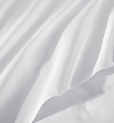 Silken Sateen Sheet Set Pure Parima Tencel Egyptian Cotton Silk#color_pearl